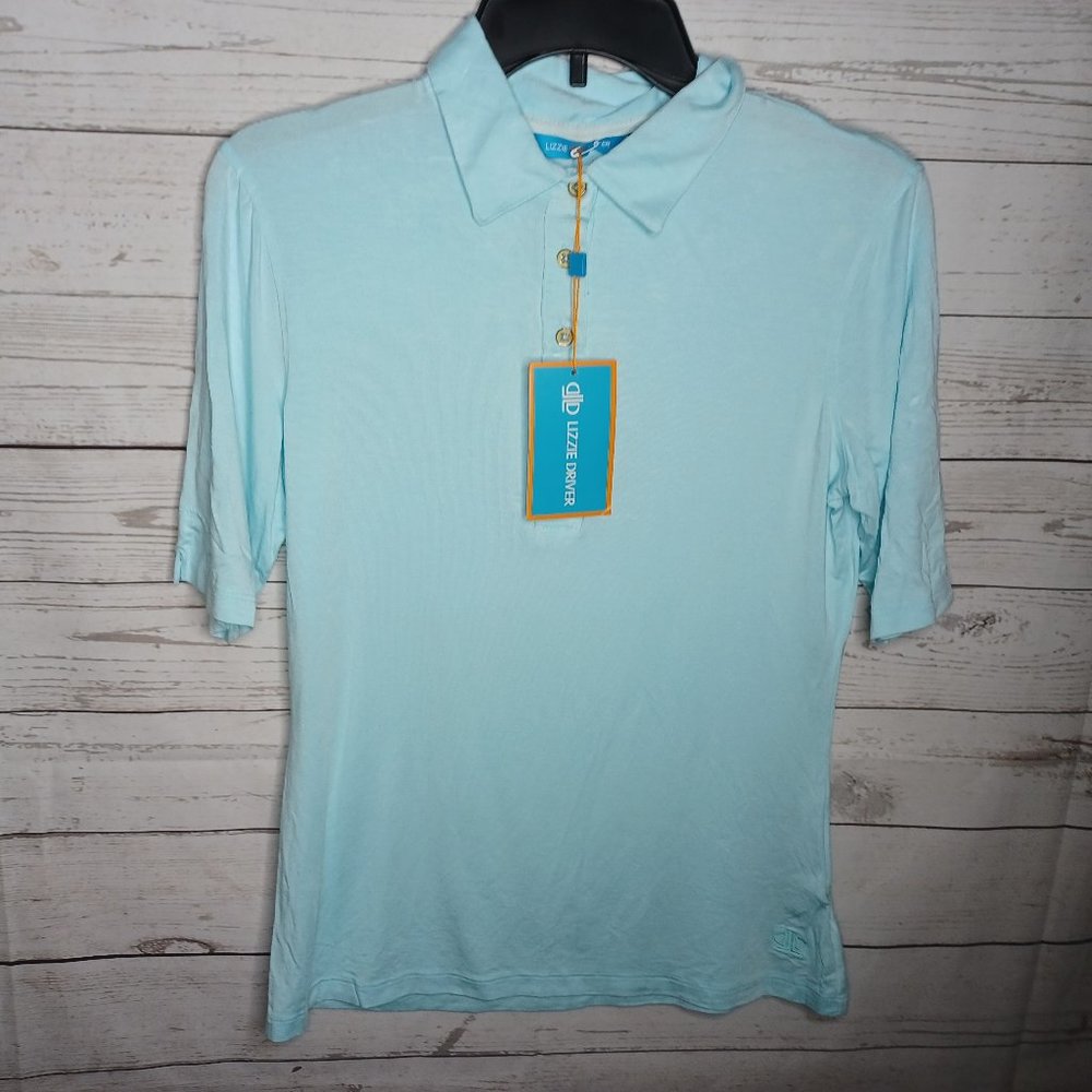 LIZZIE DRIVER MURANO WOMEN'S SZ SMALL GOLF TOP